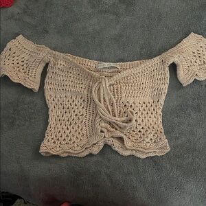 Active USA Lavender Knit Top